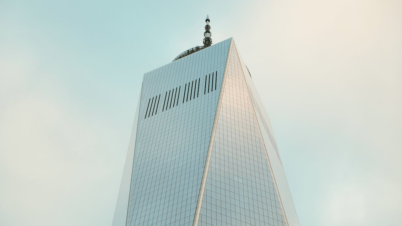 Stunning shot of One World Trade Center in New York City, showcasing modern architecture.